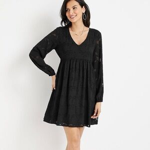 Maurices XL Black lace dress